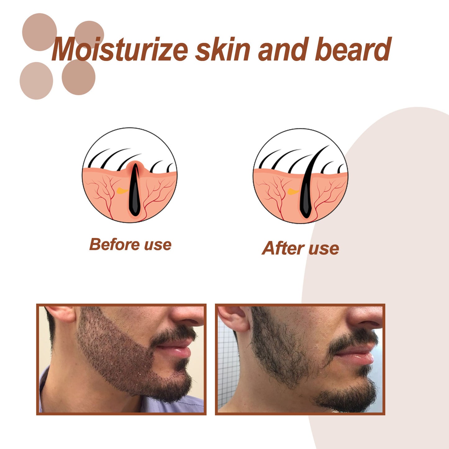 Beard Root Care Moisturizing Oil Men - Diafro Store