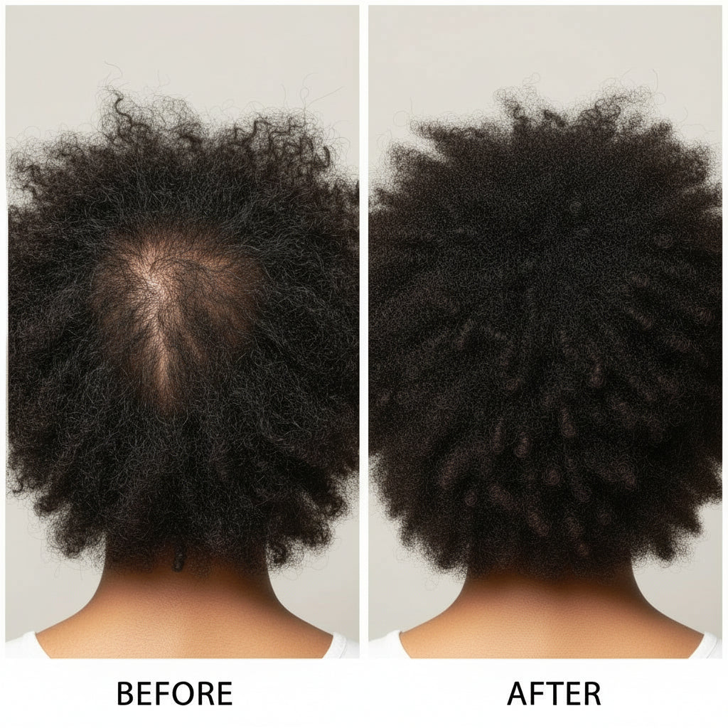 PURC Rosemary Hair Care Essential Oil Ginger Head - Diafro Store 