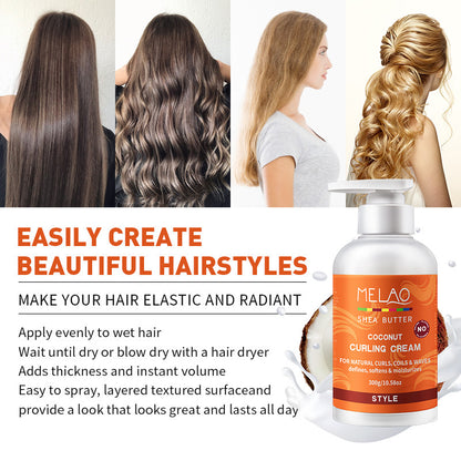 Curly Hair Cream Hair Care Shaping Moisturizing - Diafro Store 