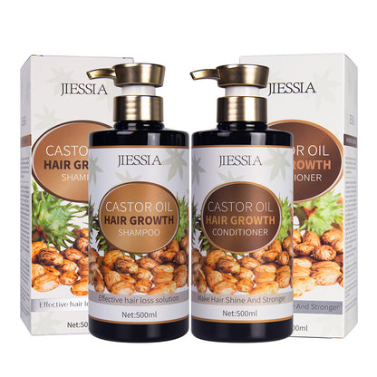 Improved Hair Loss Plant Nourishing Oil Control Castor Oil Shampoo - Diafro Store 