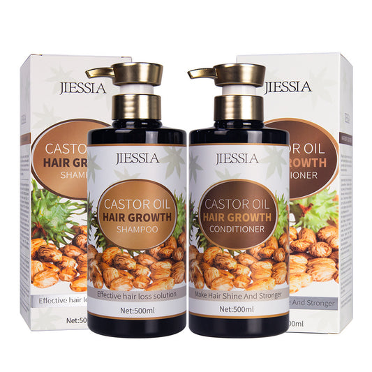 Improved Hair Loss Plant Nourishing Oil Control Castor Oil Shampoo - Diafro Store 