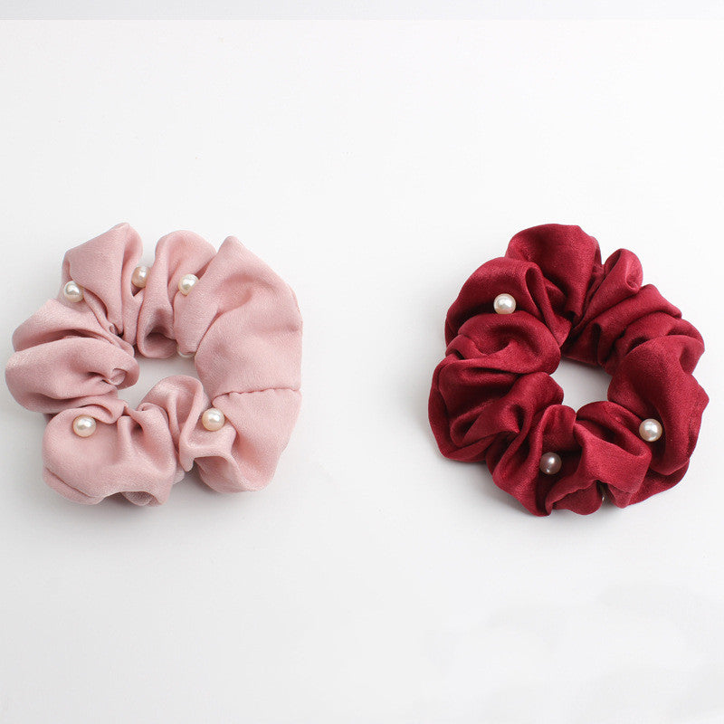 Creative rubber band fabric hair accessories hair ring - Diafro Store 