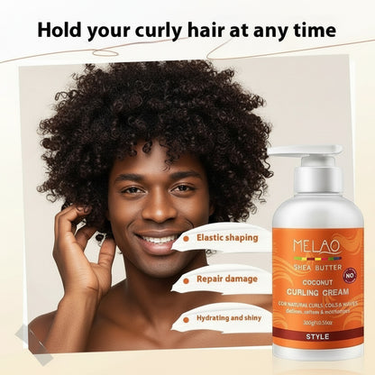 Curly Hair Cream Hair Care Shaping Moisturizing - Diafro Store 